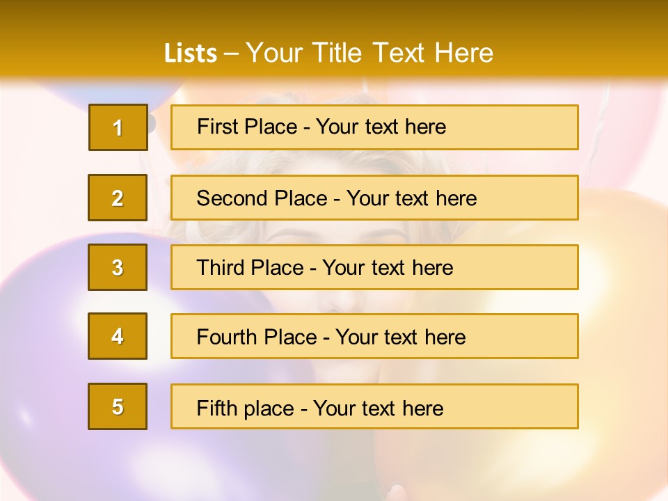 Lovely Beautiful Cute PowerPoint Template