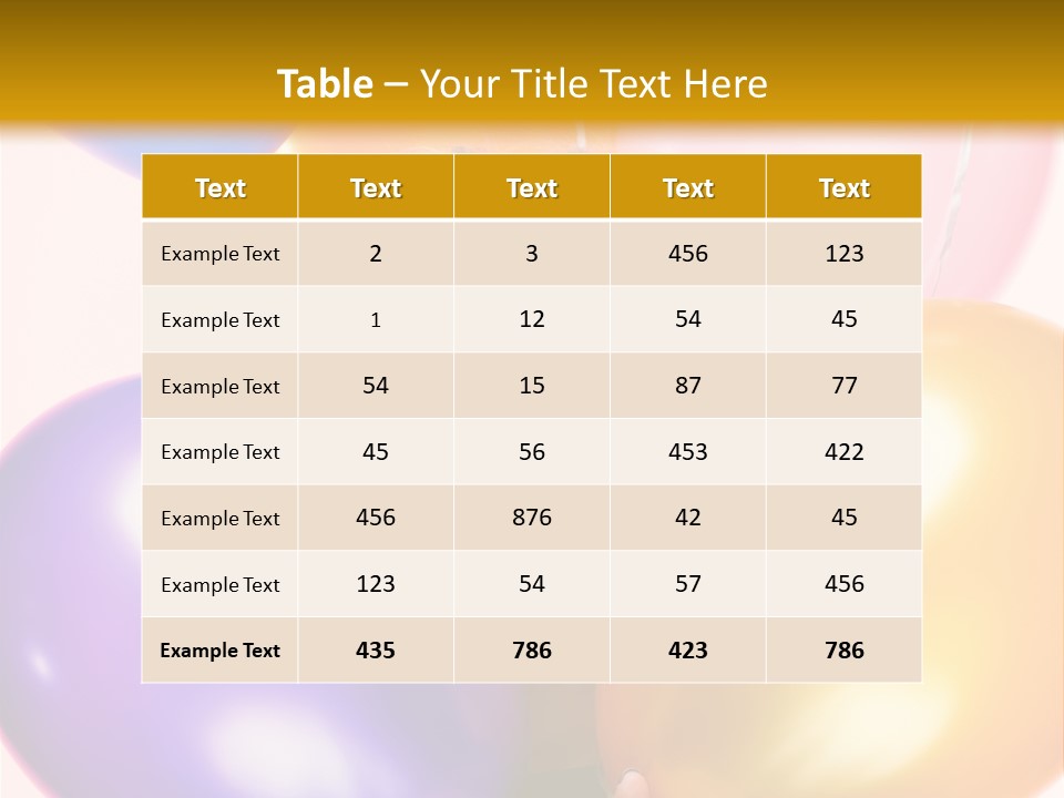 Lovely Beautiful Cute PowerPoint Template
