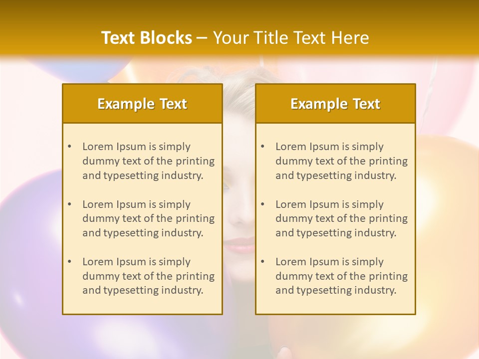 Lovely Beautiful Cute PowerPoint Template
