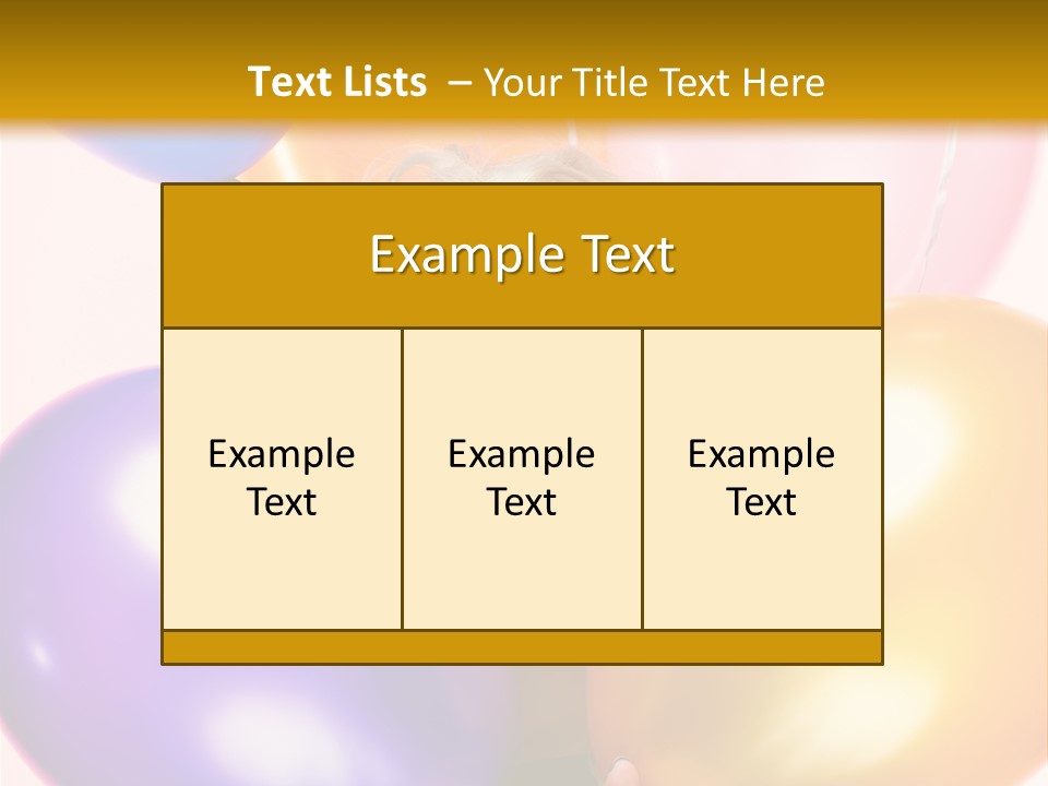 Lovely Beautiful Cute PowerPoint Template