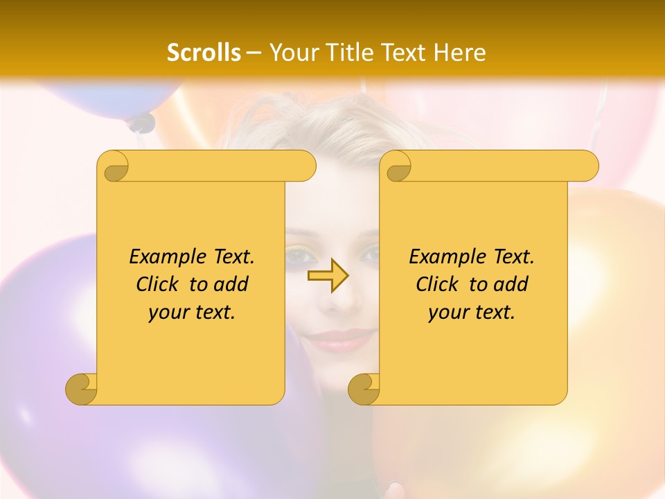Lovely Beautiful Cute PowerPoint Template
