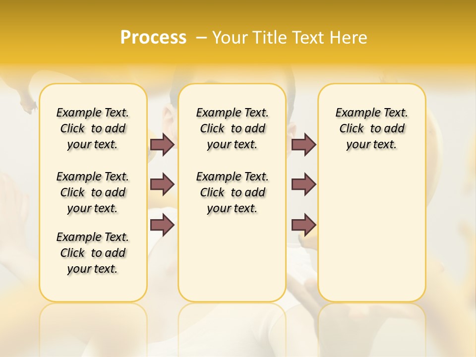 Nutrition Caucasian Banana PowerPoint Template