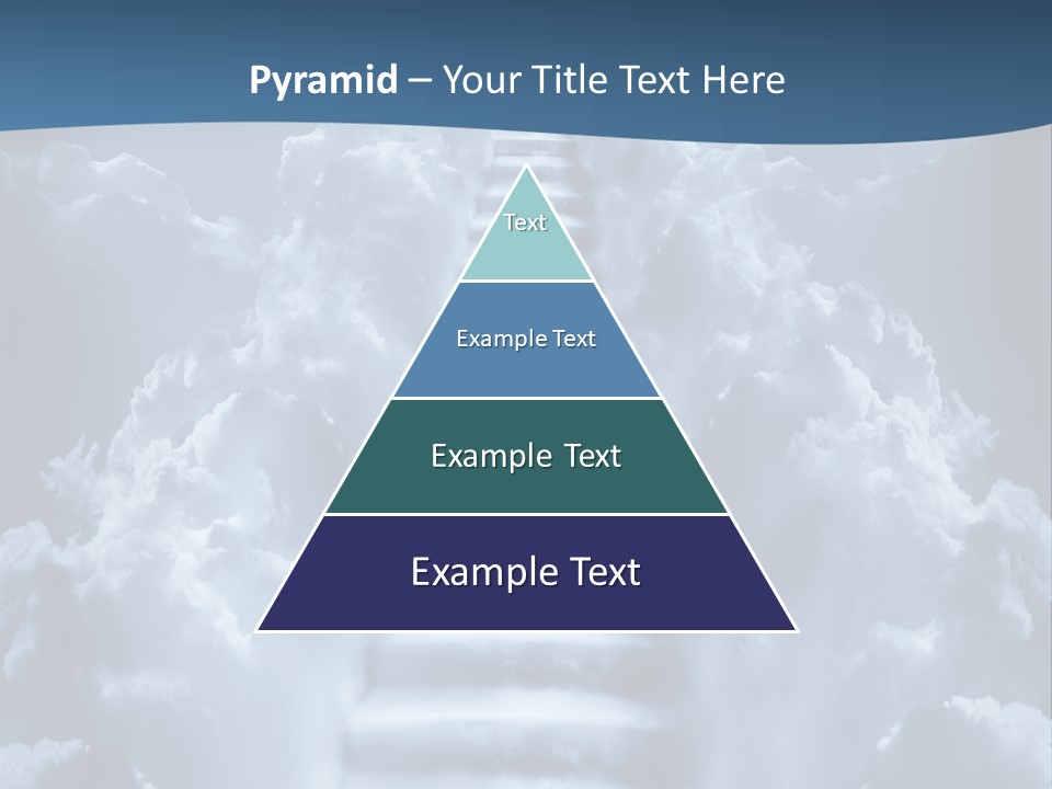 Rise Staircase Concept PowerPoint Template