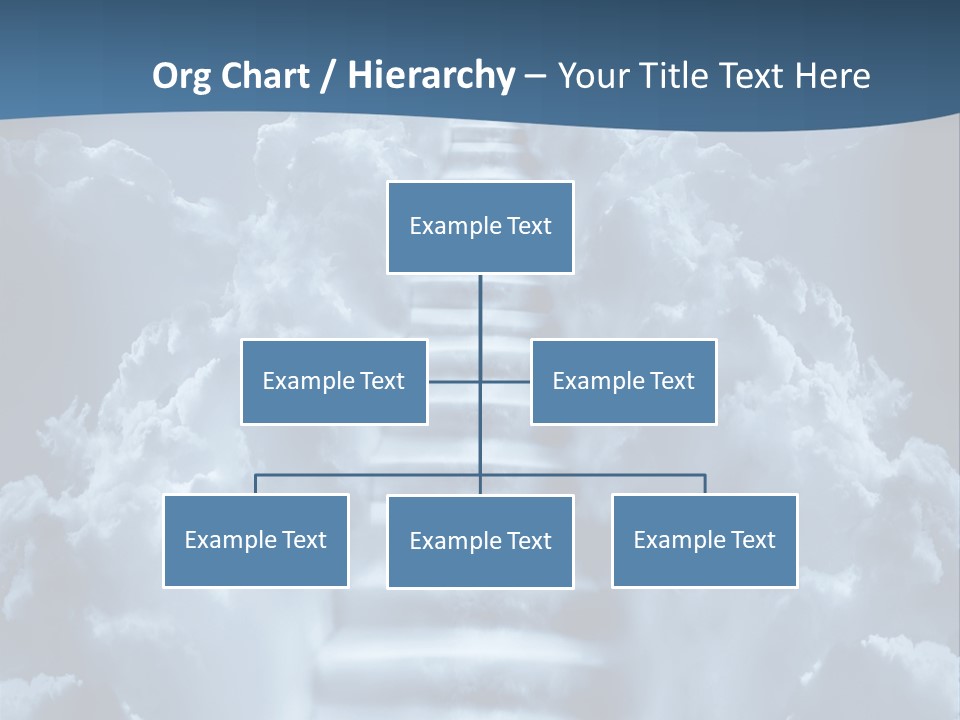 Rise Staircase Concept PowerPoint Template