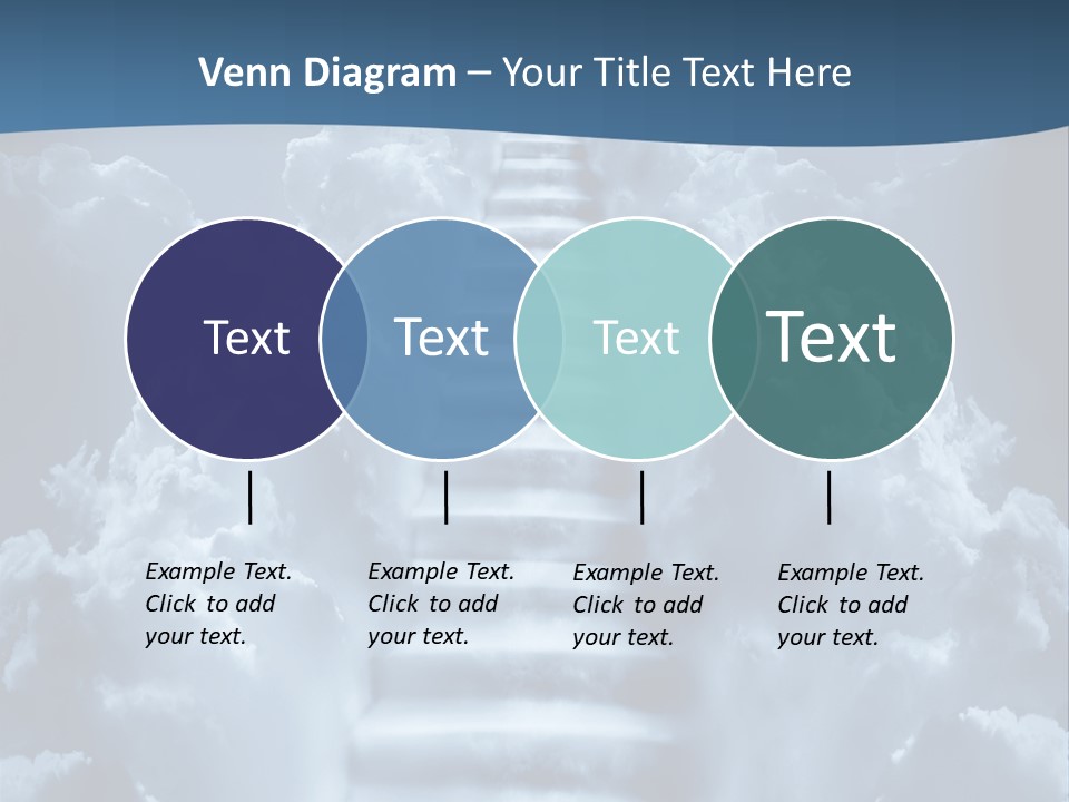 Rise Staircase Concept PowerPoint Template
