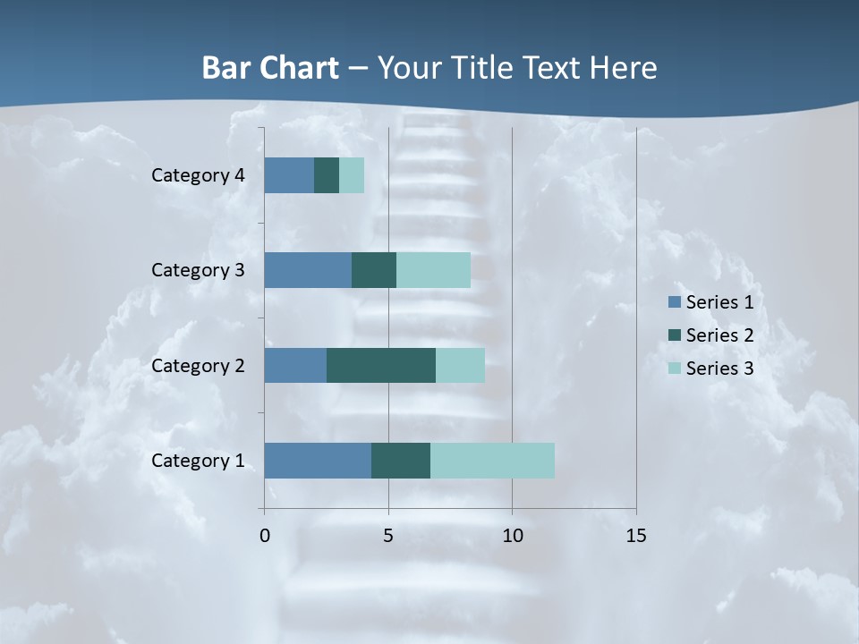 Rise Staircase Concept PowerPoint Template