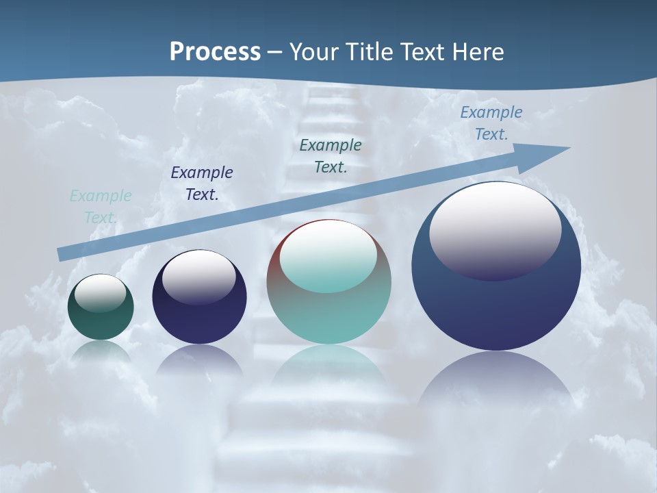 Rise Staircase Concept PowerPoint Template