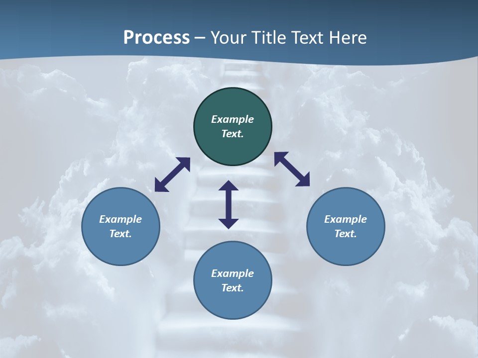 Rise Staircase Concept PowerPoint Template