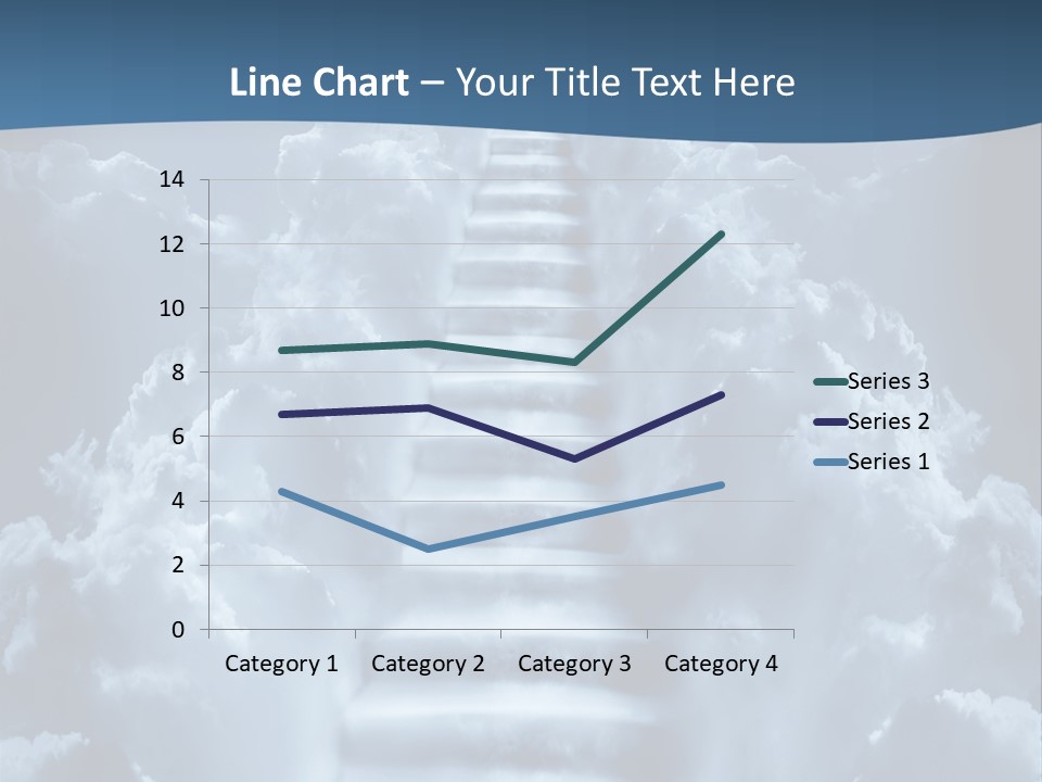 Rise Staircase Concept PowerPoint Template