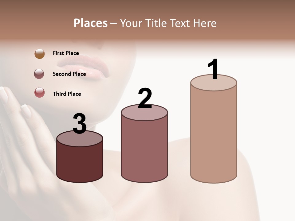 Shot Portrait Lady PowerPoint Template