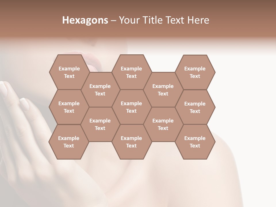 Shot Portrait Lady PowerPoint Template