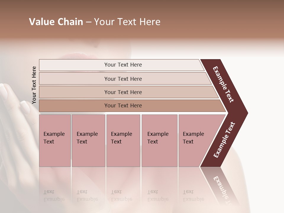 Shot Portrait Lady PowerPoint Template