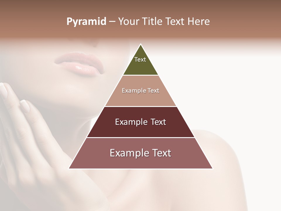 Shot Portrait Lady PowerPoint Template