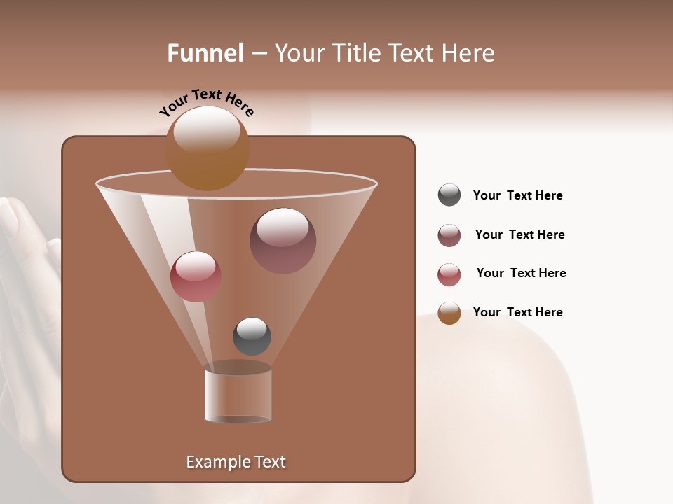 Shot Portrait Lady PowerPoint Template