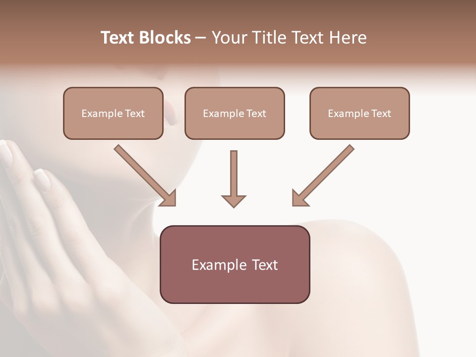Shot Portrait Lady PowerPoint Template