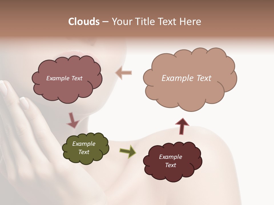 Shot Portrait Lady PowerPoint Template