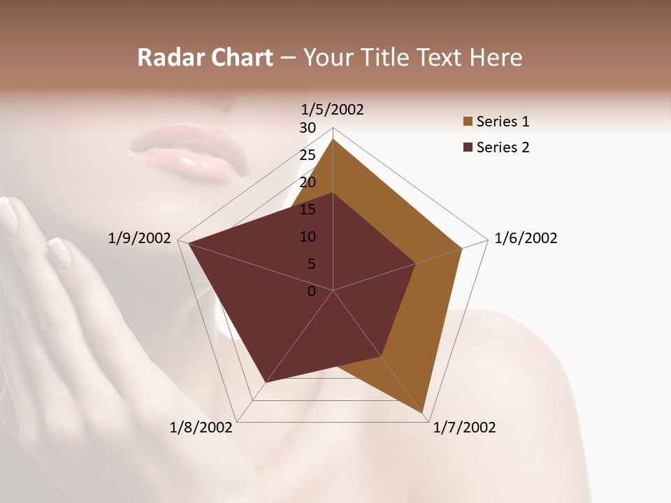 Shot Portrait Lady PowerPoint Template