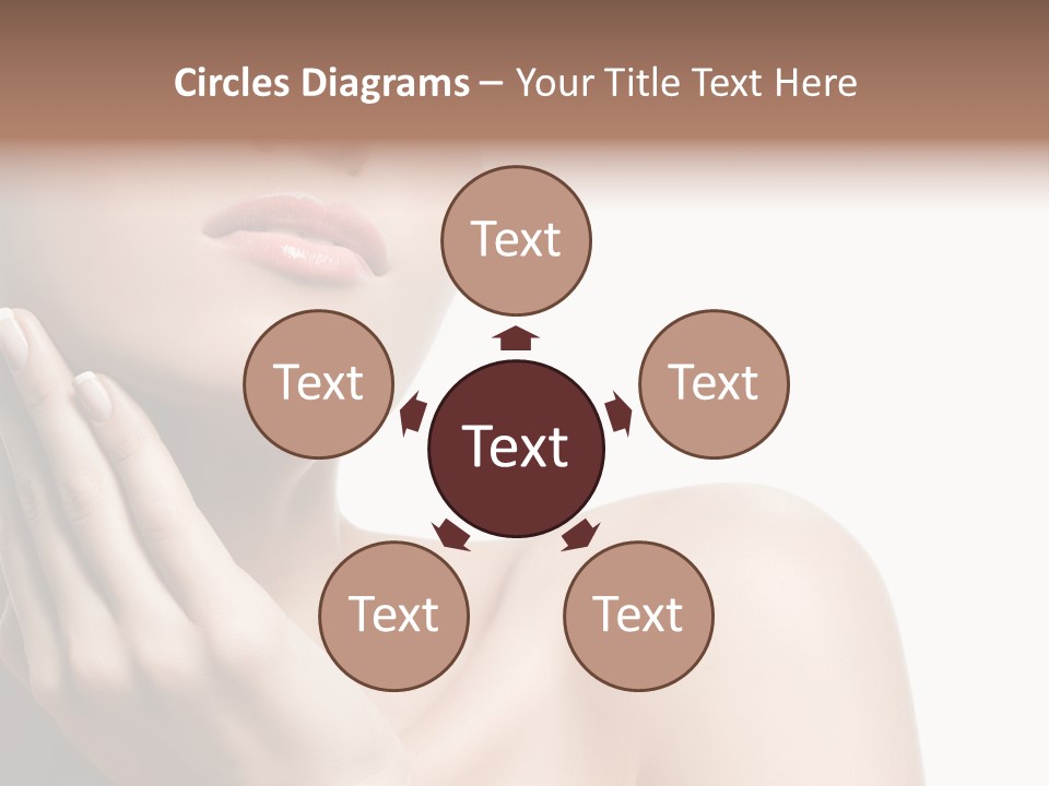 Shot Portrait Lady PowerPoint Template