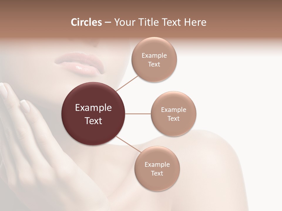 Shot Portrait Lady PowerPoint Template