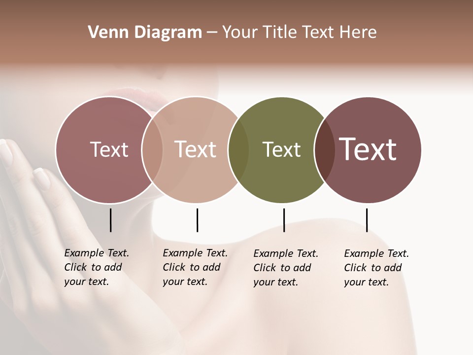 Shot Portrait Lady PowerPoint Template