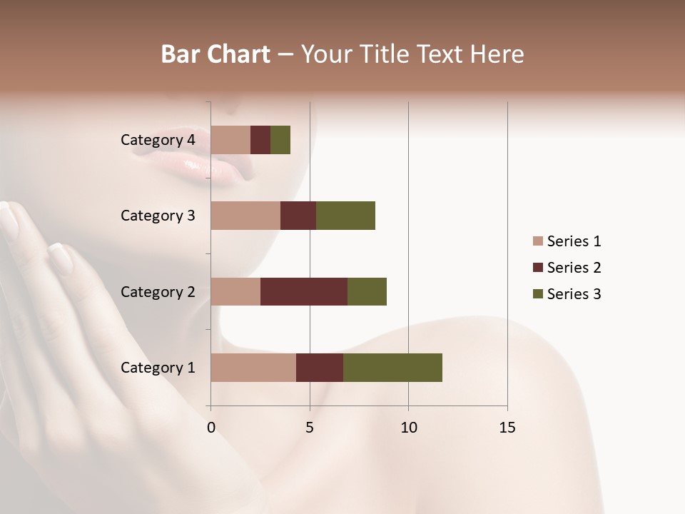 Shot Portrait Lady PowerPoint Template