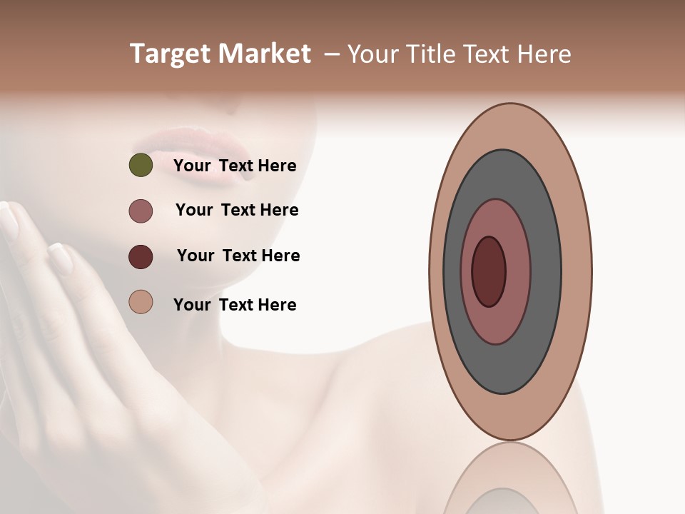 Shot Portrait Lady PowerPoint Template