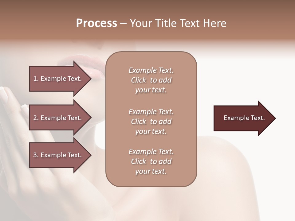 Shot Portrait Lady PowerPoint Template