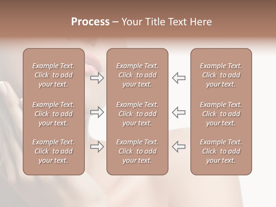 Shot Portrait Lady PowerPoint Template