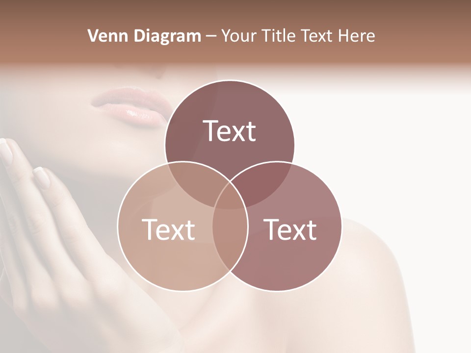 Shot Portrait Lady PowerPoint Template