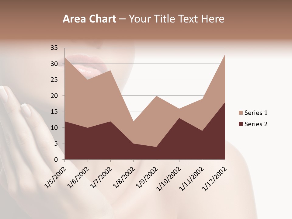 Shot Portrait Lady PowerPoint Template