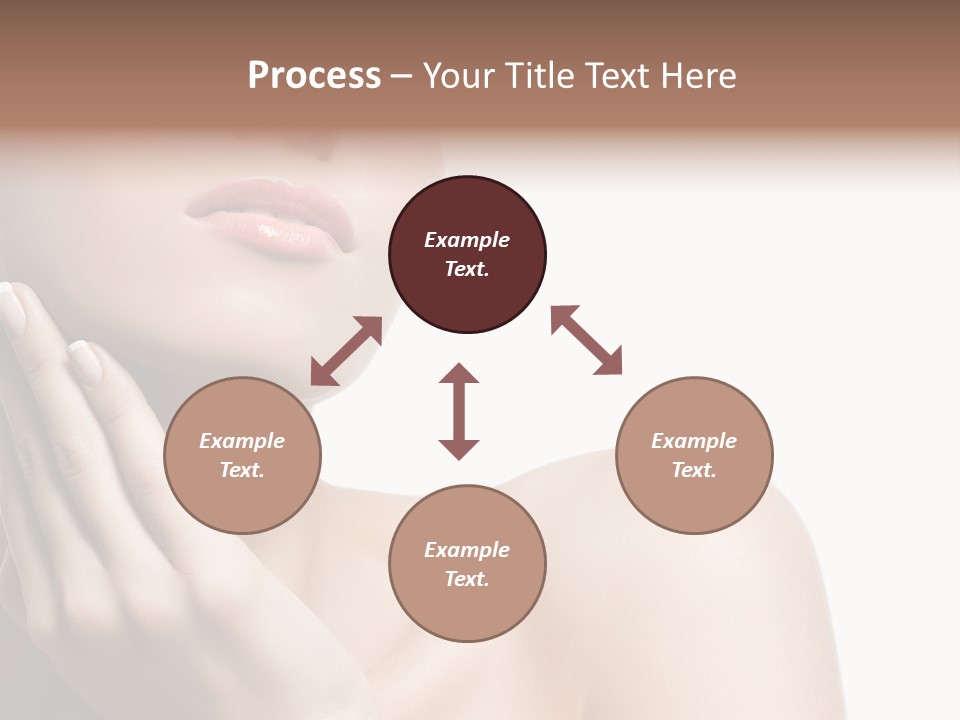 Shot Portrait Lady PowerPoint Template