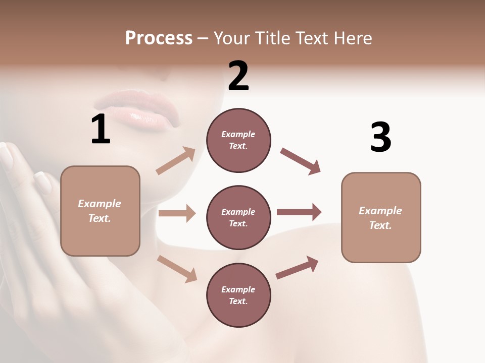 Shot Portrait Lady PowerPoint Template