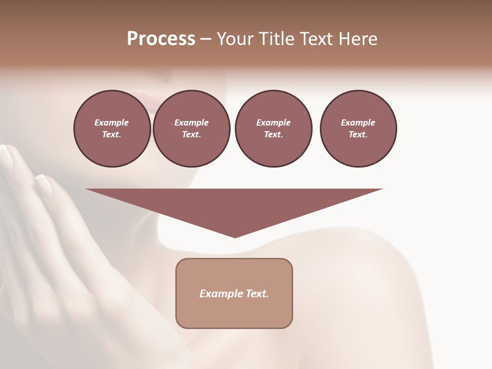 Shot Portrait Lady PowerPoint Template