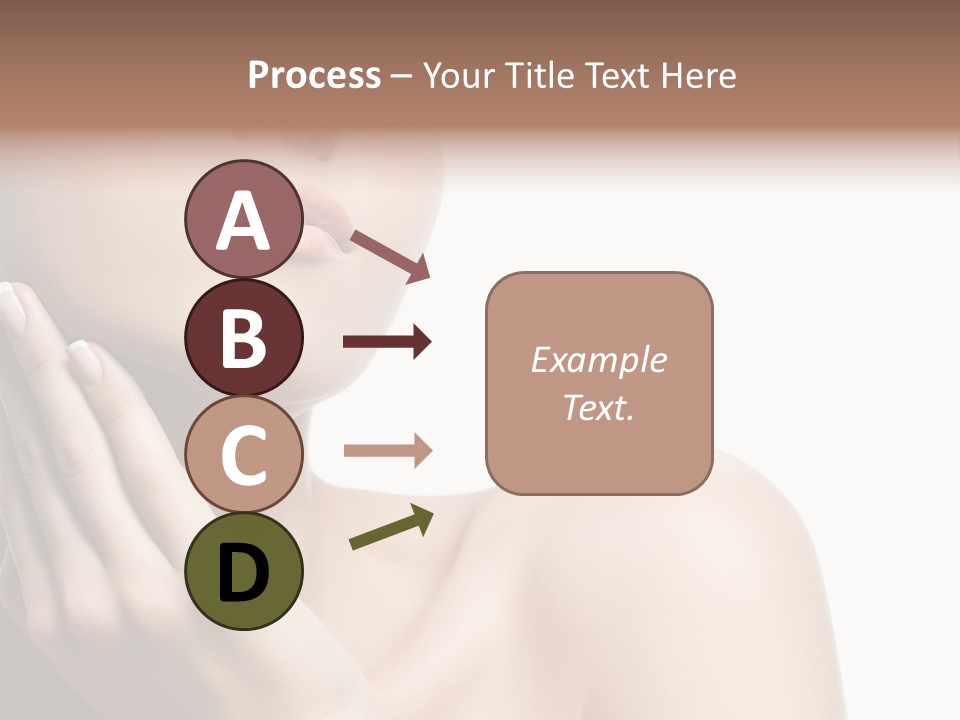 Shot Portrait Lady PowerPoint Template