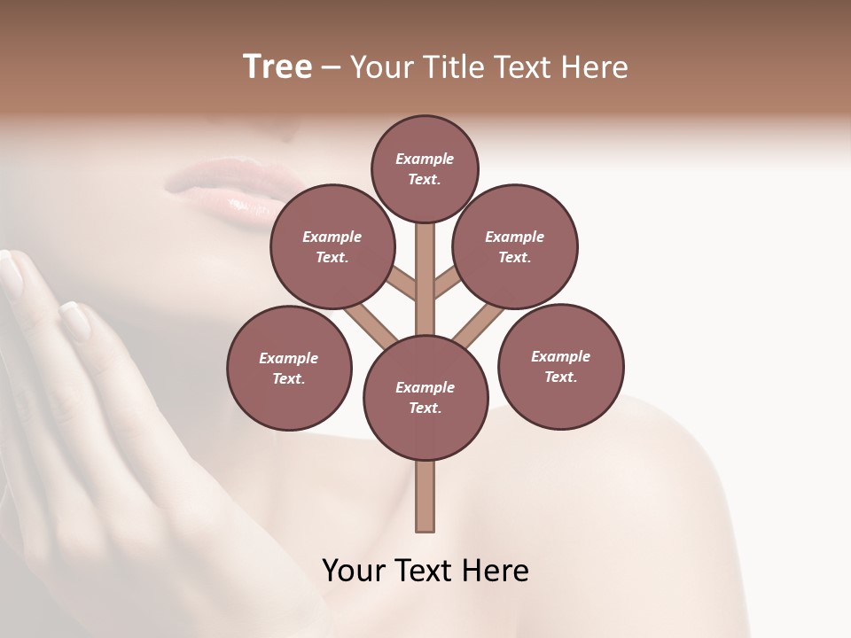 Shot Portrait Lady PowerPoint Template