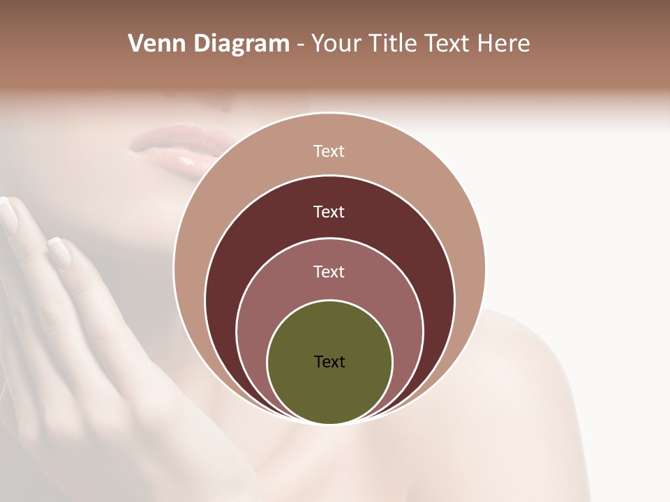 Shot Portrait Lady PowerPoint Template