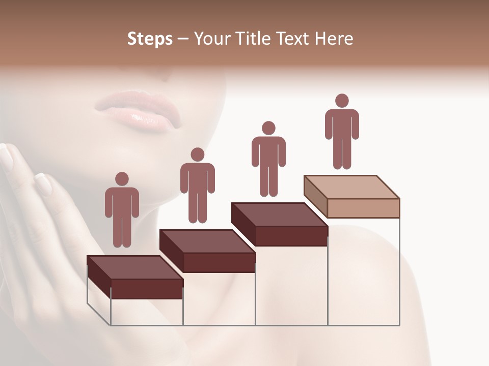 Shot Portrait Lady PowerPoint Template