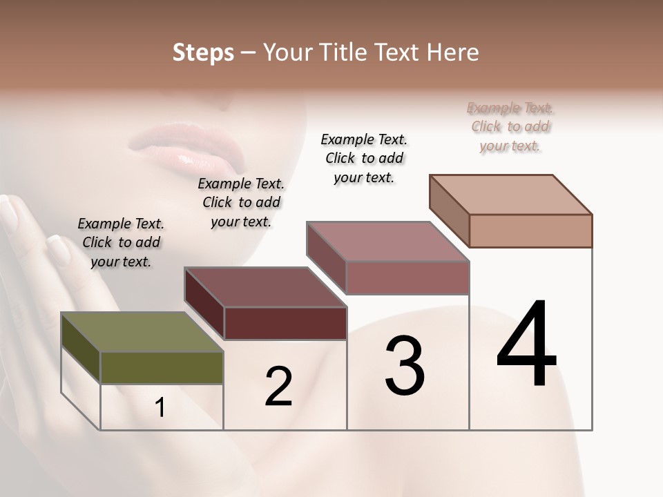 Shot Portrait Lady PowerPoint Template