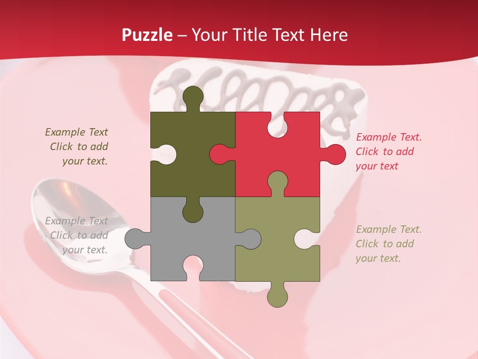 Flowers Tulip Souffle PowerPoint Template