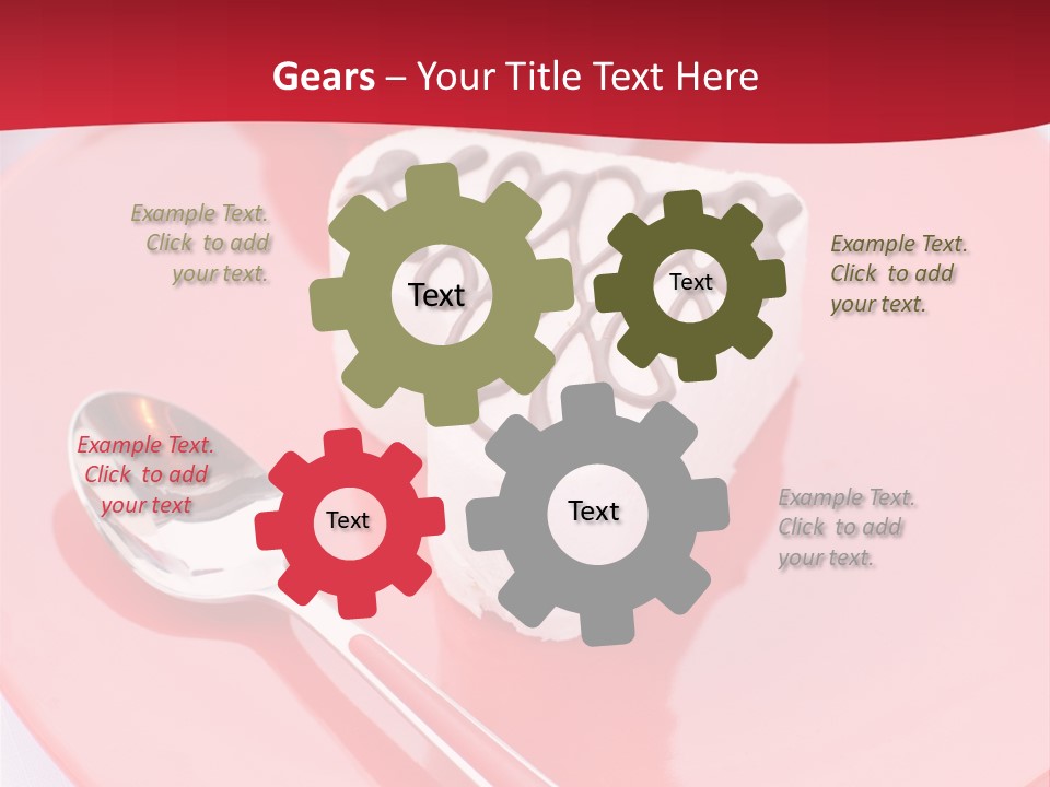 Flowers Tulip Souffle PowerPoint Template