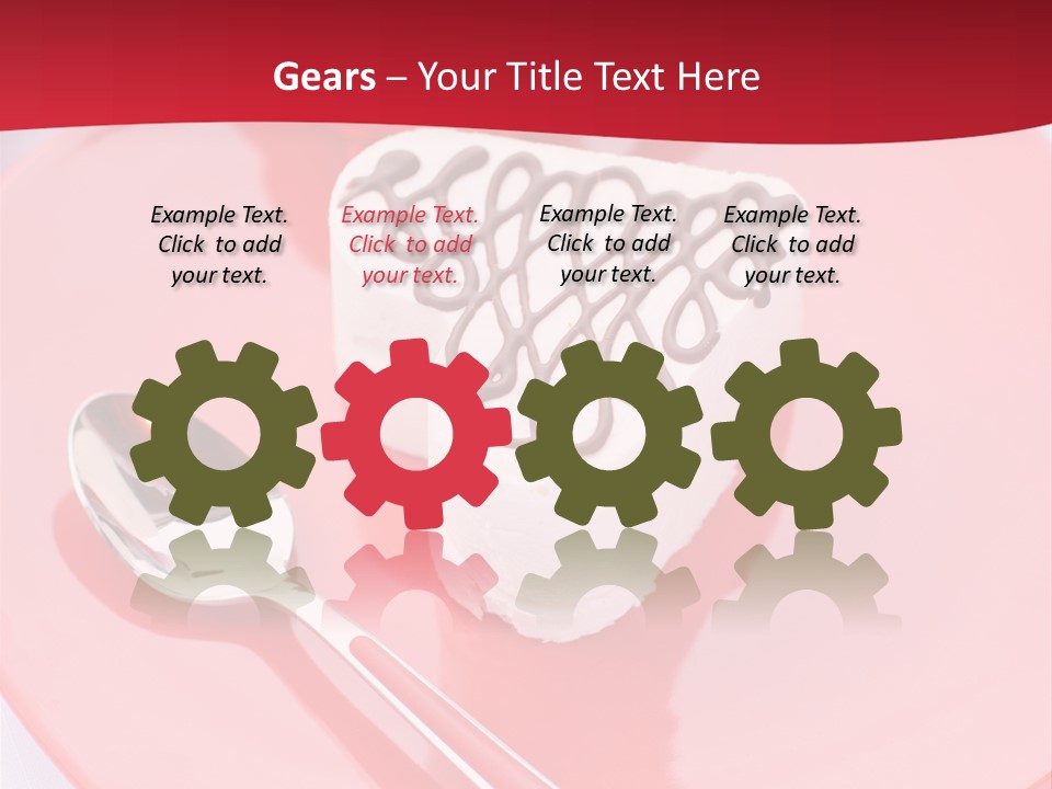 Flowers Tulip Souffle PowerPoint Template