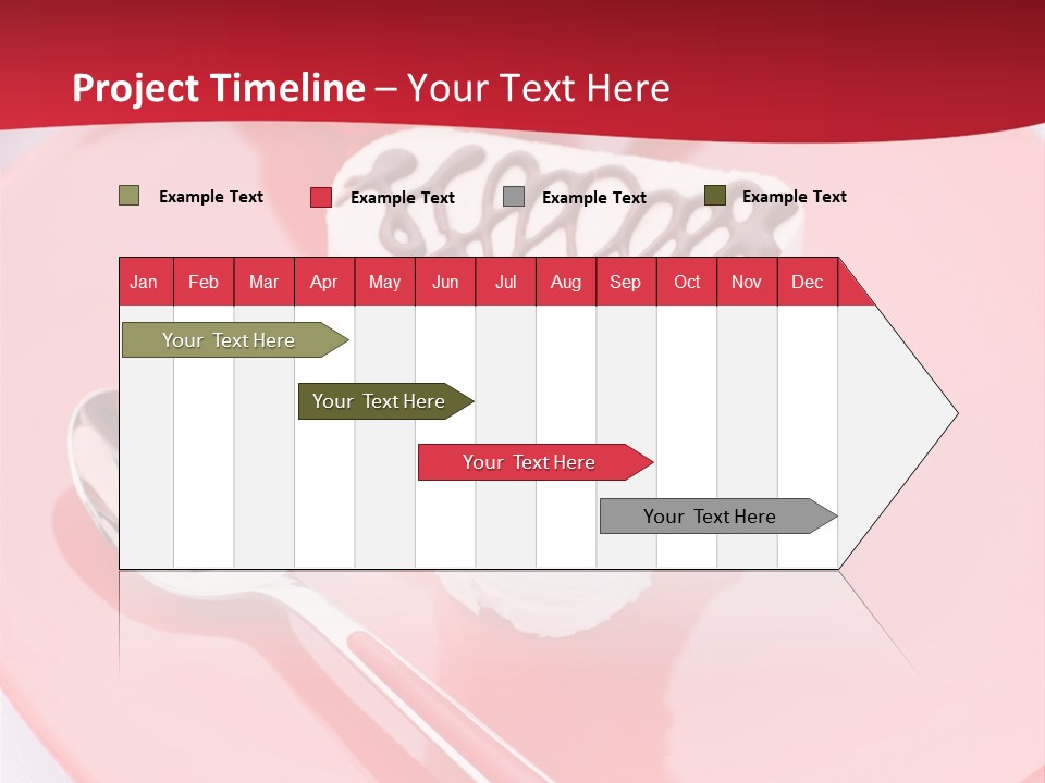 Flowers Tulip Souffle PowerPoint Template