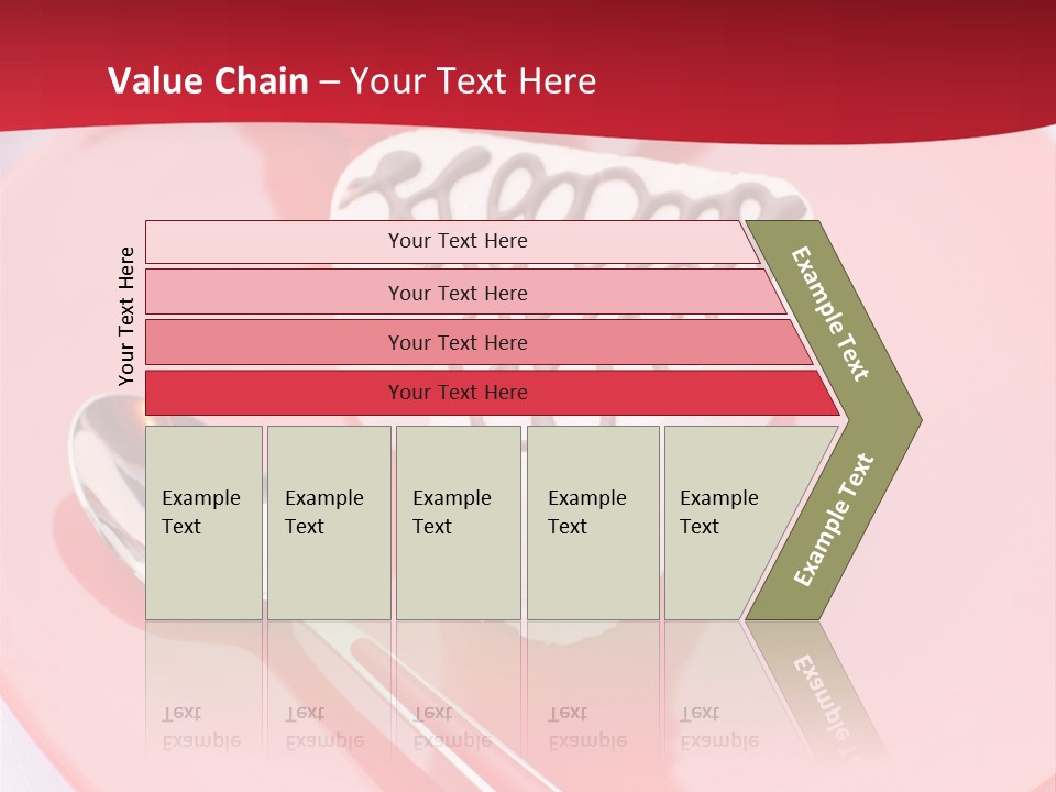 Flowers Tulip Souffle PowerPoint Template