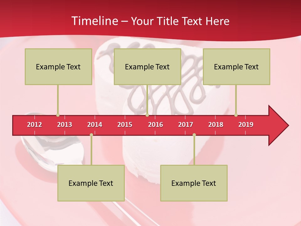 Flowers Tulip Souffle PowerPoint Template