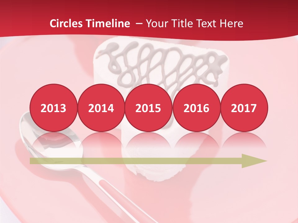 Flowers Tulip Souffle PowerPoint Template