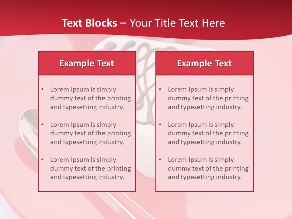 Flowers Tulip Souffle PowerPoint Template