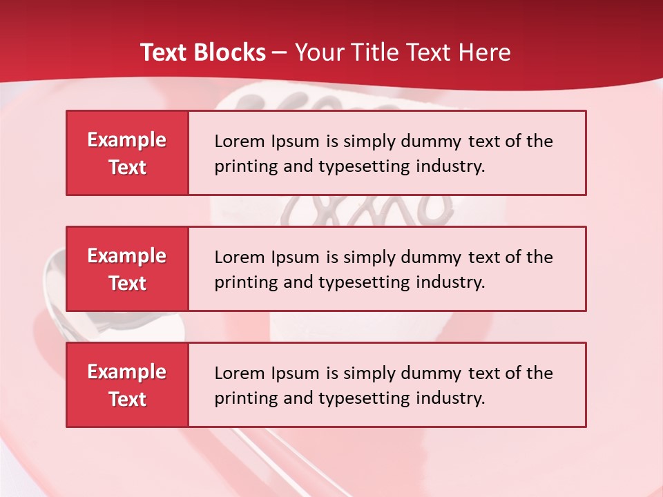 Flowers Tulip Souffle PowerPoint Template