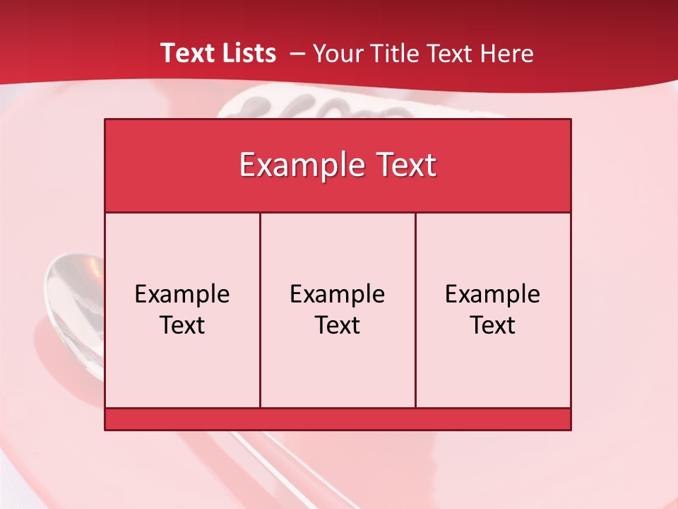 Flowers Tulip Souffle PowerPoint Template