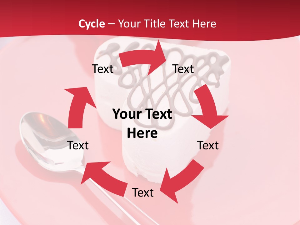 Flowers Tulip Souffle PowerPoint Template