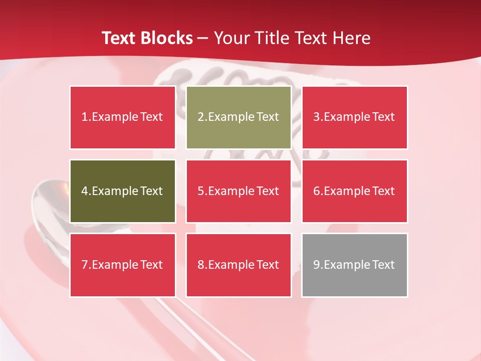 Flowers Tulip Souffle PowerPoint Template